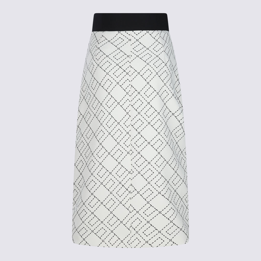 Elisabetta Franchi Skirts - MILK/NERO | 11052b38d2f5497a9ef3c426e87193f0705c6dad