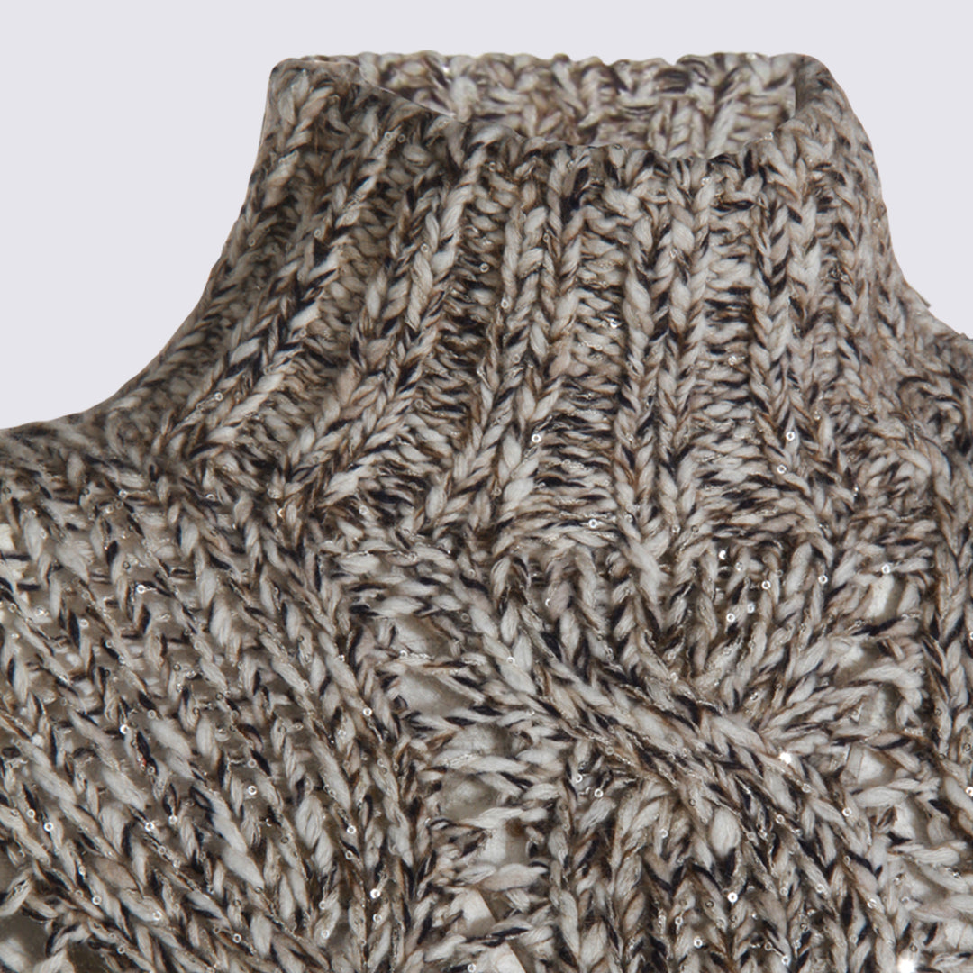 Brunello Cucinelli Sweaters - PANAMA/MARRONE | e854ee1ca1e56304f1b18ec09ab88189f08a4749