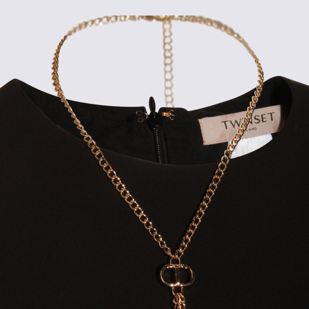 Twin-Set Dresses - Blacks and greys | 02aeac5bbc9ea08506e22194baa574688ac32f34