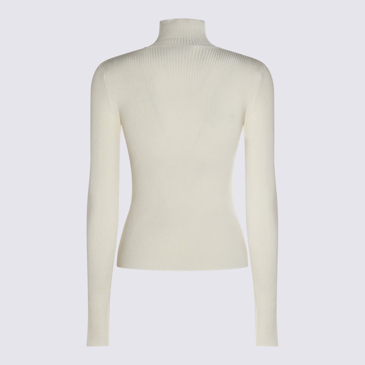 Blumarine Sweaters - WHITE PEARL | 62abfb03cc558401a14d9597a0a6e267e540afc9