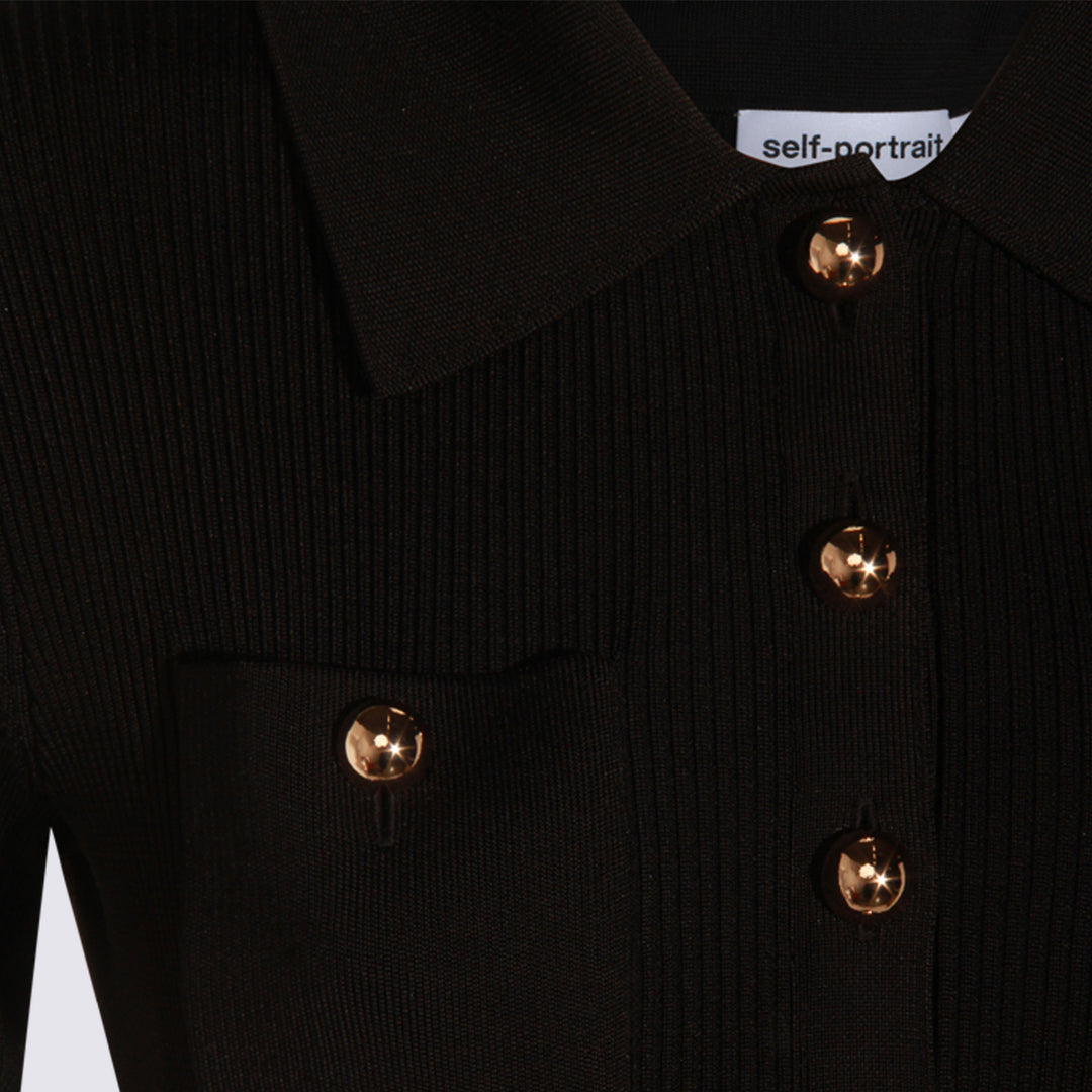 Self-Portrait Dresses - Blacks and greys | d443a84126b40e7710c592c8377f9348ca1170e1