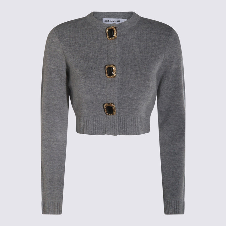 Self-Portrait Sweaters - Blacks and greys | ff8476ebe1e14af7947814e04961fec65711ef48