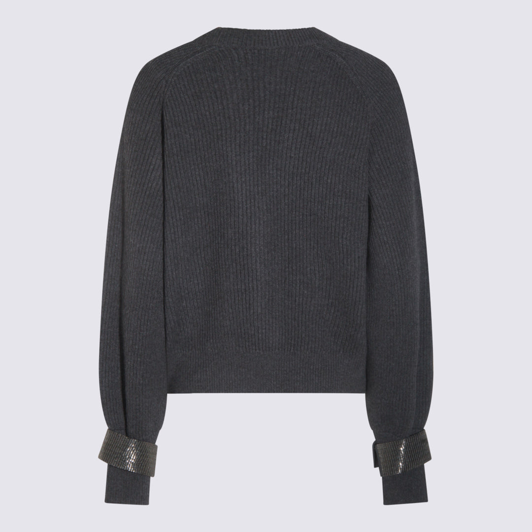 Brunello Cucinelli Sweaters - Blacks and greys | 971df4cfb7e07b66262893379269cd83a40e405a