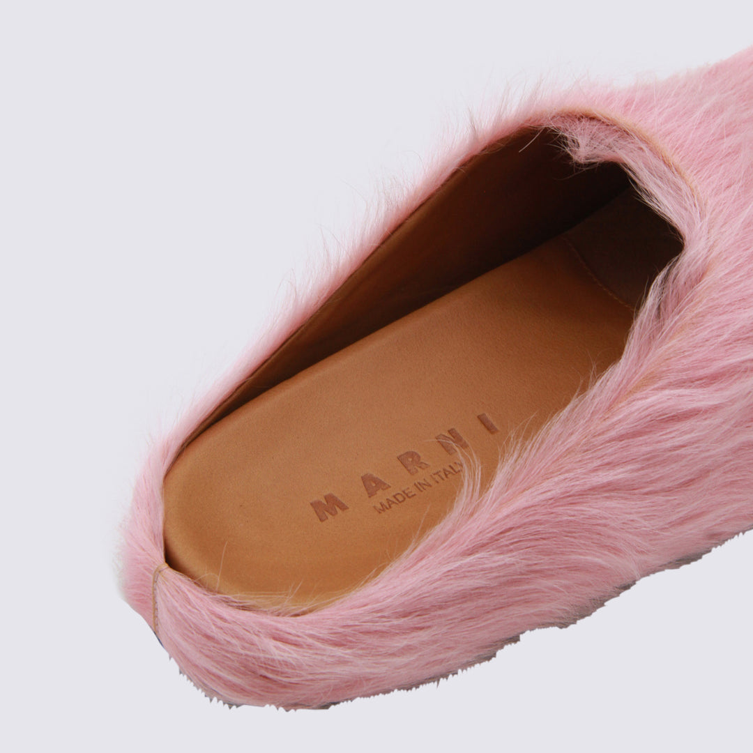 Marni Flat shoes - PINK GUMMY | 249942eb6a9ef23d87afafa843373977966d18c4