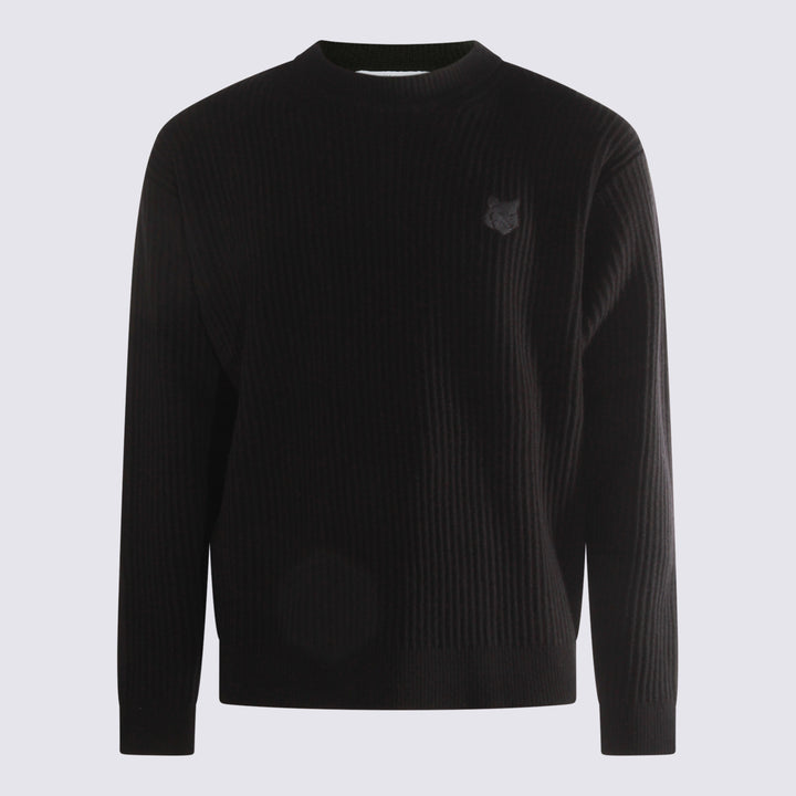 Maison Kitsune' Sweaters - Blacks and greys | de7ee7e4a6853c8d7240bbbcd474f0b0087b1d2b