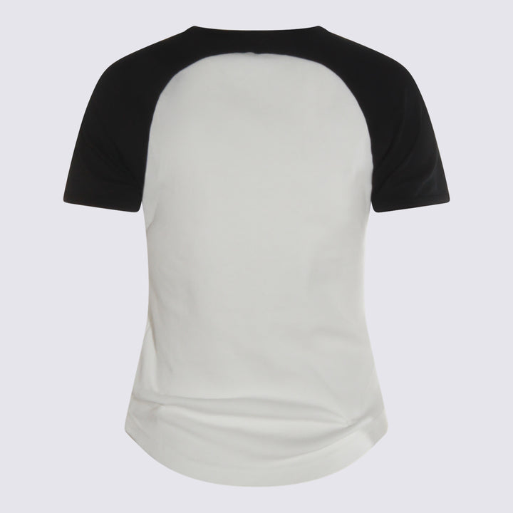 Courreges T-shirts and Polos - HERITAGE WHITE/BLACK | 270af3bc28862baf83a8ee2e8a50271044f30d4f