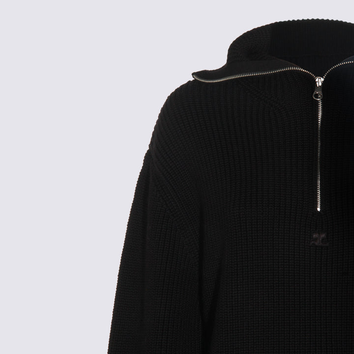 Courreges Sweaters - Blacks and greys | 440bf244506969b5db7092ea541e8d72ffd25506