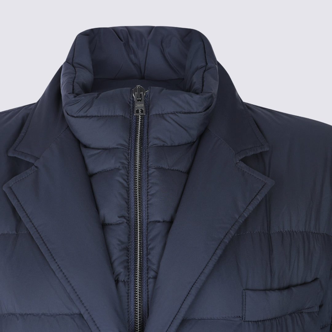 Herno Coats - Blue and green | 825dde66e296a2e663ea4f8717858a37d87458b7