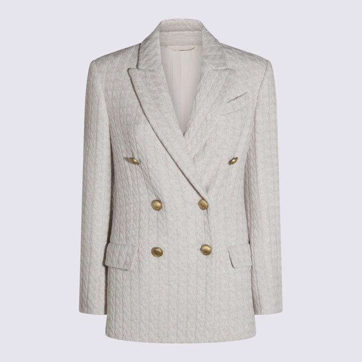 Brunello Cucinelli Jackets - MADRE PERLA | 4dad7d7f7f240faf7b52a255933dbd21bc4ee7dc