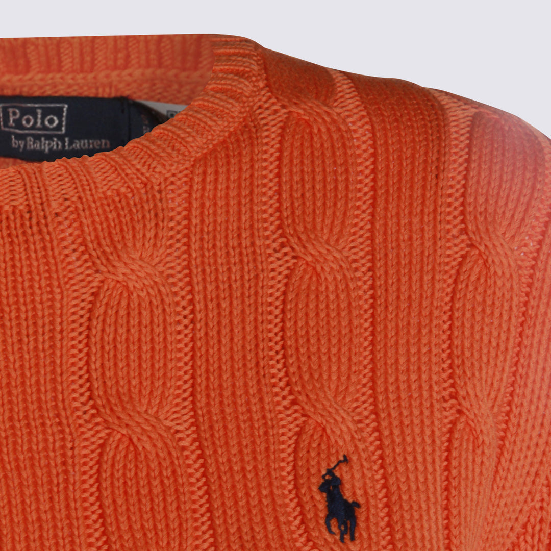 Polo Ralph Lauren Sweaters - SUN ORANGE | 46add5733a6bc832547f510a195f8450f9d4be48