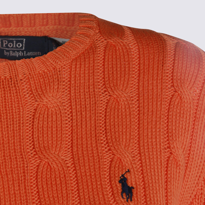 Polo Ralph Lauren Sweaters - SUN ORANGE | 46add5733a6bc832547f510a195f8450f9d4be48
