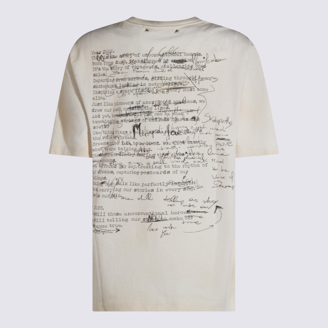 Golden Goose T-shirts and Polos - ARCTIC WOLF/BLACK | 2d4f1aa6685956467214314fcc1739d2c3535f4f