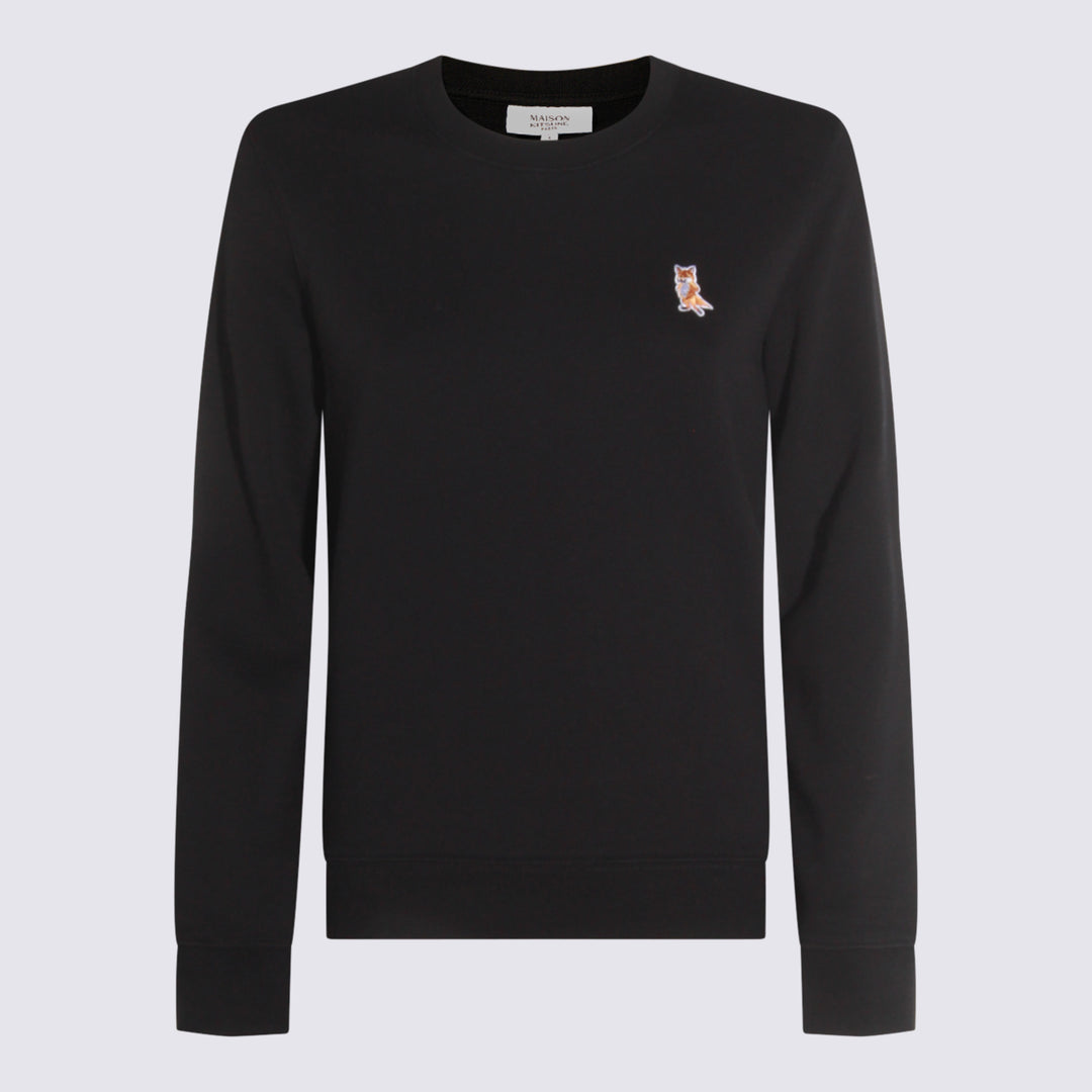 Maison Kitsune' Sweaters - Blacks and greys | 9290ba0feee39c06b76385db06ad1374be36bc6d