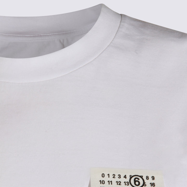Mm6 Maison Margiela T-shirts and Polos - OPTIC WHITE | 854a929e86e029c2e5d0537dcfbabf0d55790481