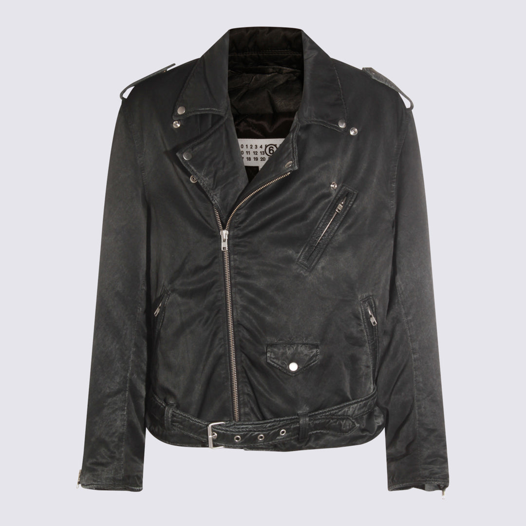 Mm6 Maison Margiela Jackets - Blacks and greys | 27001632ff8f1c72a03b2409ada7048d451dbd9e