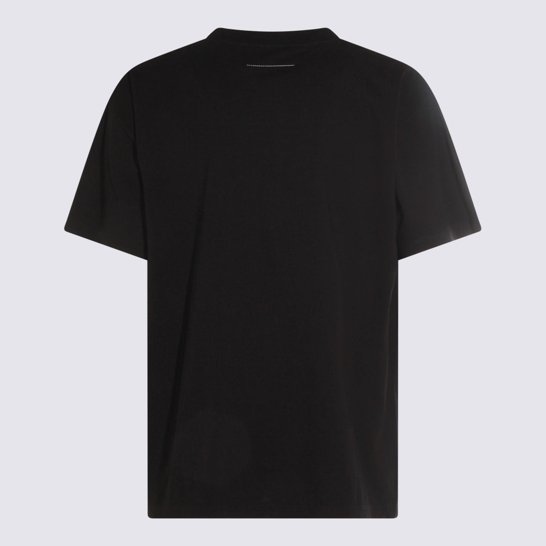 Mm6 Maison Margiela T-shirts and Polos - Blacks and greys | aecab95e72f7a2297588b272a80221896d324e70