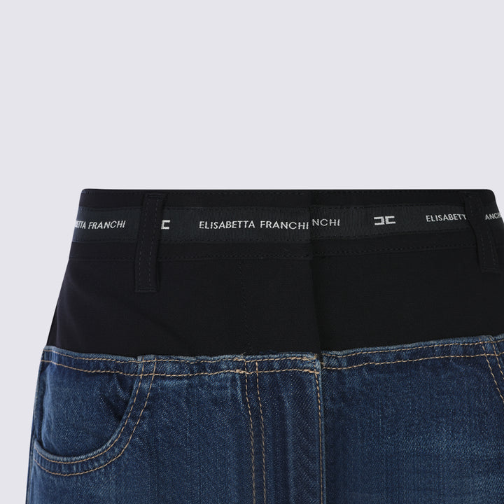 Elisabetta Franchi Jeans - BLUE/NERO | f1eec1cede69273d4b28d8b791b872cb8d130be7