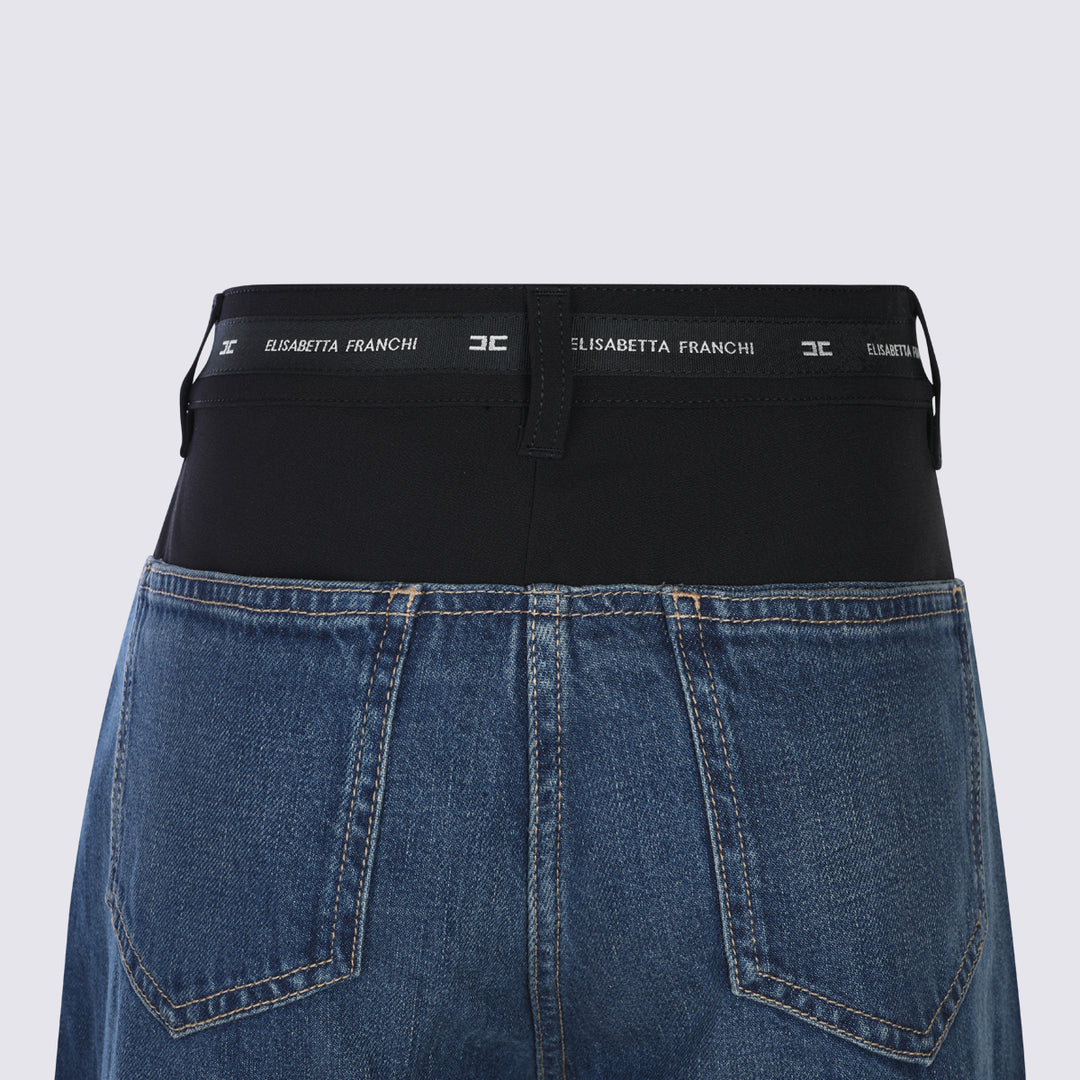 Elisabetta Franchi Jeans - BLUE/NERO | ebc44a78e3a465184155c9806f2d906e6132f8b3