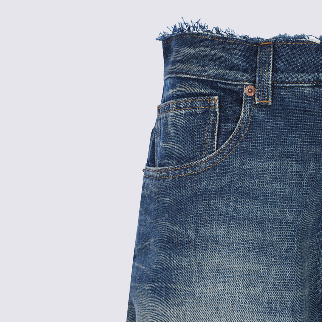 Mm6 Maison Margiela Jeans - MEDIUM BLUE | 608f2dd720f4344ee00712e076a5d1ca9f612208