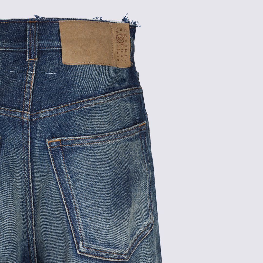 Mm6 Maison Margiela Jeans - MEDIUM BLUE | dc56feaedb18d73c42c33df28c1c12fa28632cc5