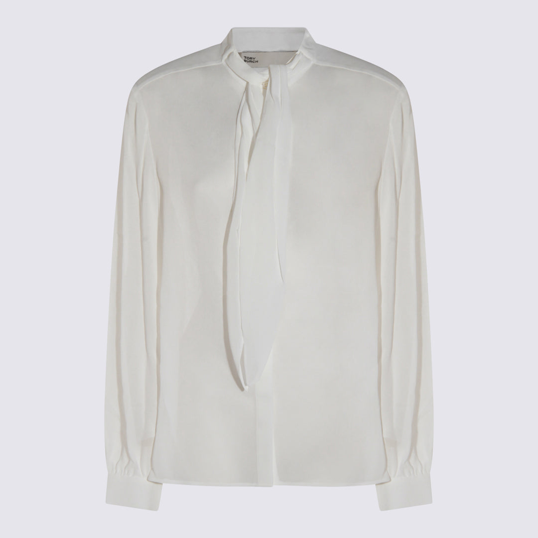 Tory Burch Shirts - MARSHMALLOW | 626bc8e254531a4800adfe23c15258226201bec1