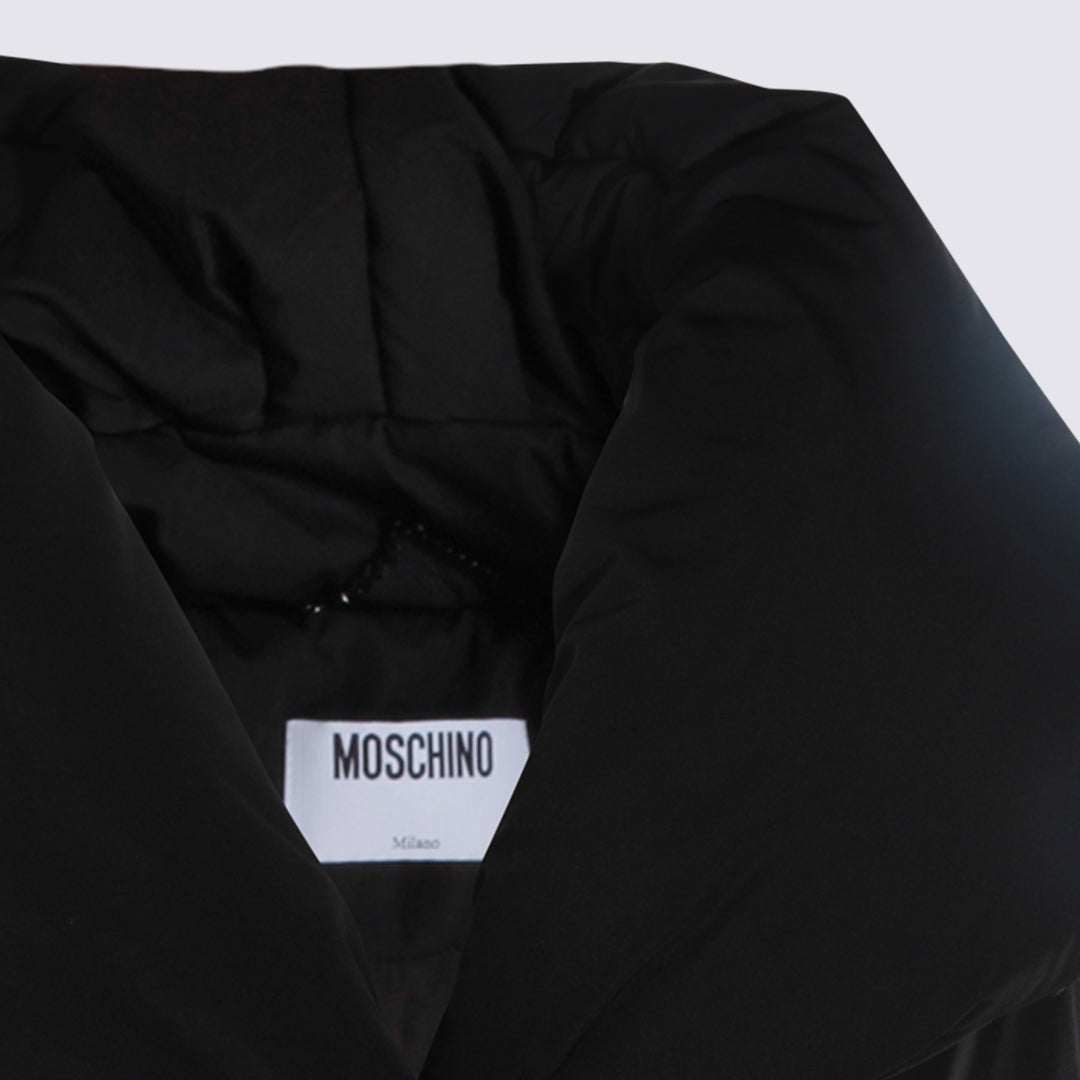 Moschino Coats - Blacks and greys | 0c8b05978aac575ed0017e7bba08ebde6b9d032e