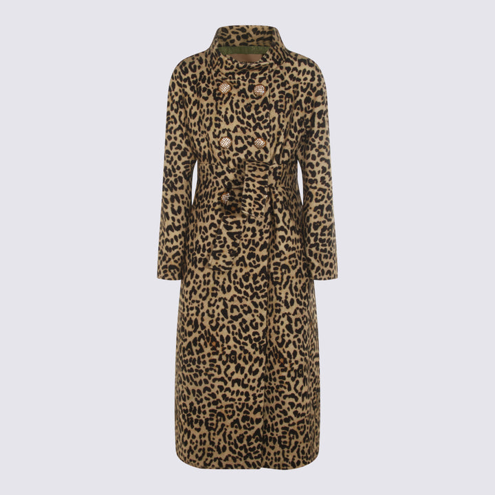 Valentino Coats - Brown | 7e0521f4406d6a51c96aab9bdd8c11f2904e6022
