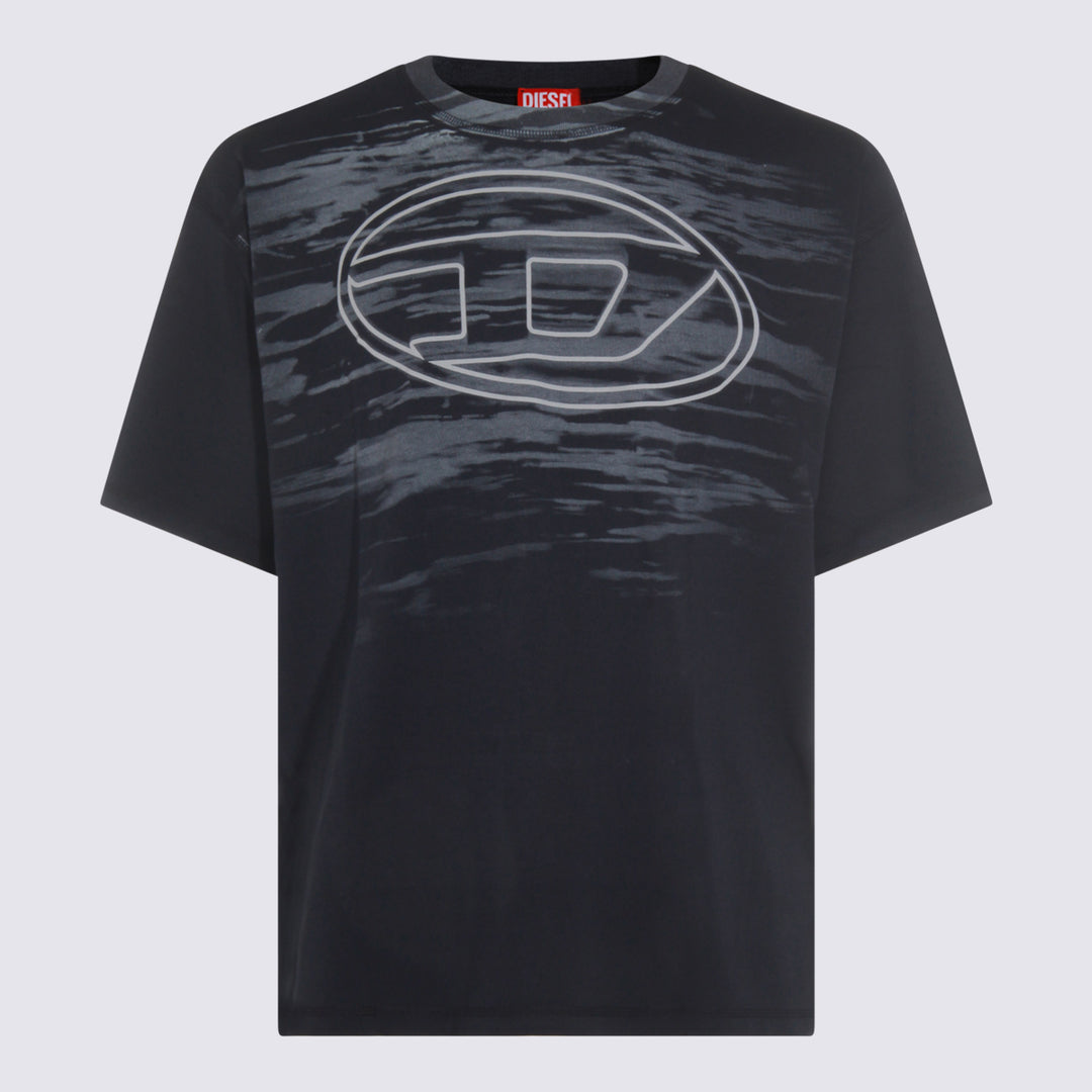 Diesel T-shirts and Polos - Blue and green | 82dd606831a9190d78bcc29bd05b5302740fb981