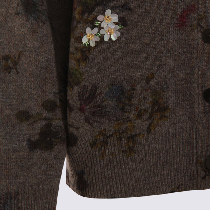 Blumarine Sweaters - GREY/BRILLANT BLUE | ae92f82d7064bf3af03f96fb17403bd3cad7432d