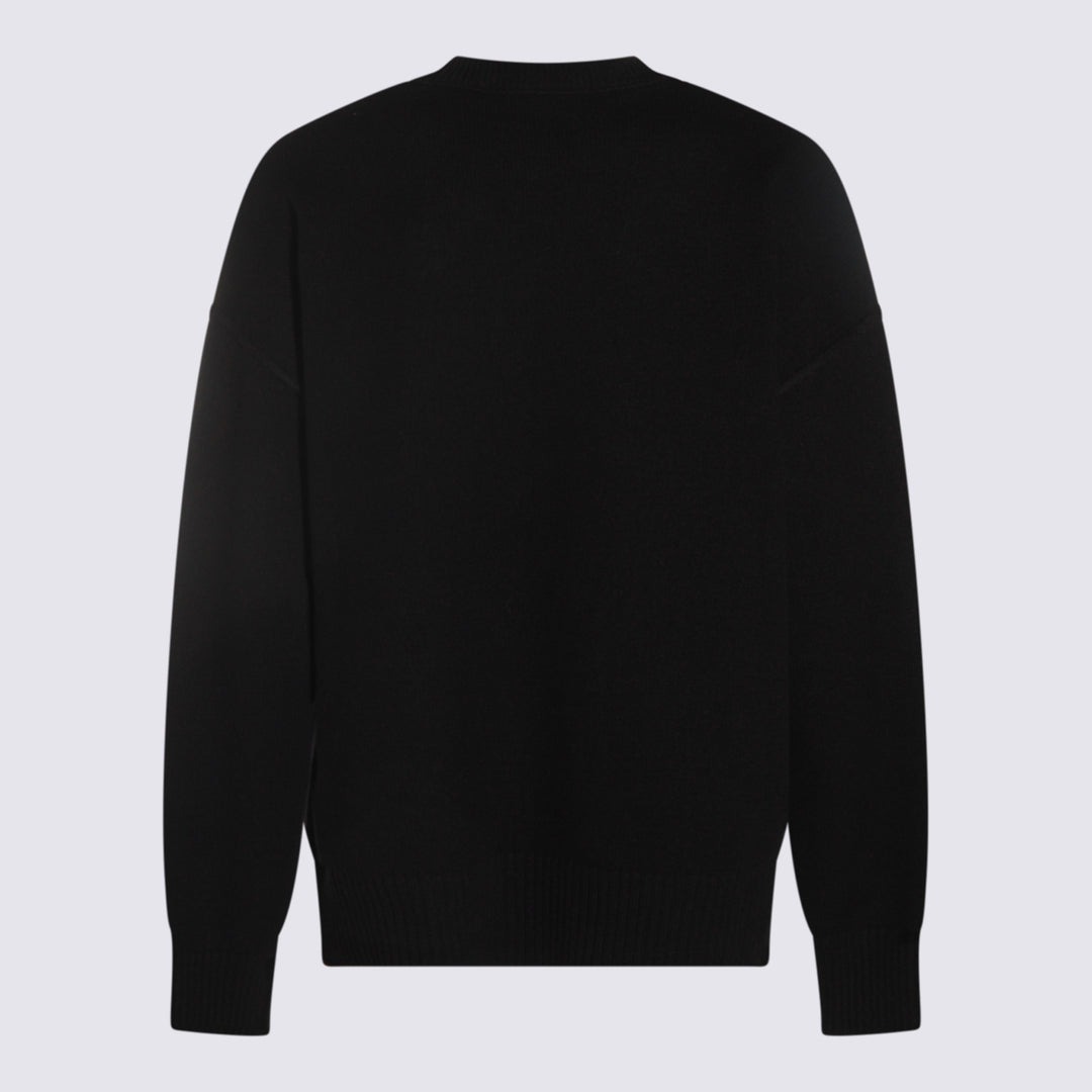 Ami Paris Sweaters - Blacks and greys | 55a2b3f667025bc86b170a94412cdd673cdca928