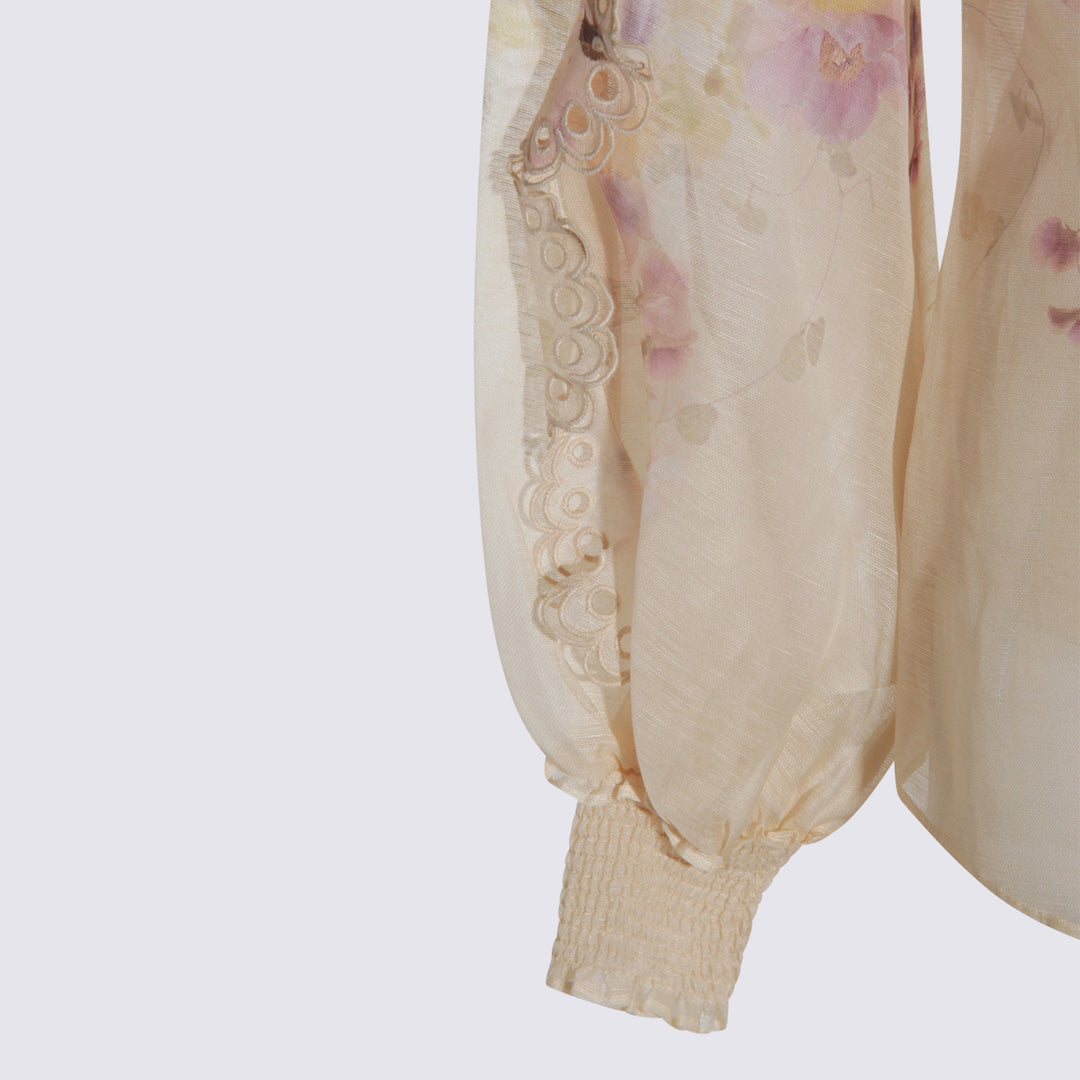 Zimmermann Top - PANSY FLORAL | fe32179c3155810afa020a6d2f9255208564d115