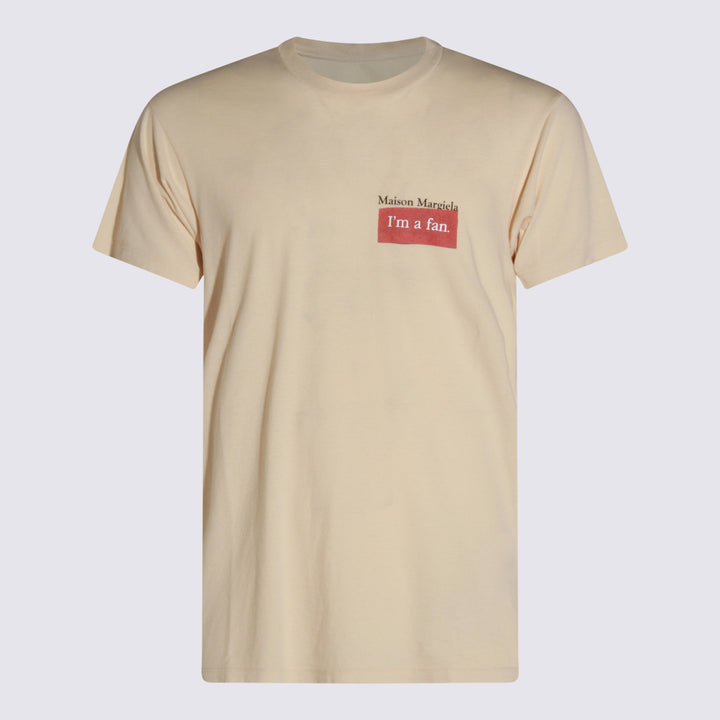 Maison Margiela T-shirts and Polos - Light and natural | 4c8a4afdd79b0a9bb02f008a6e1ddd320205ebd5