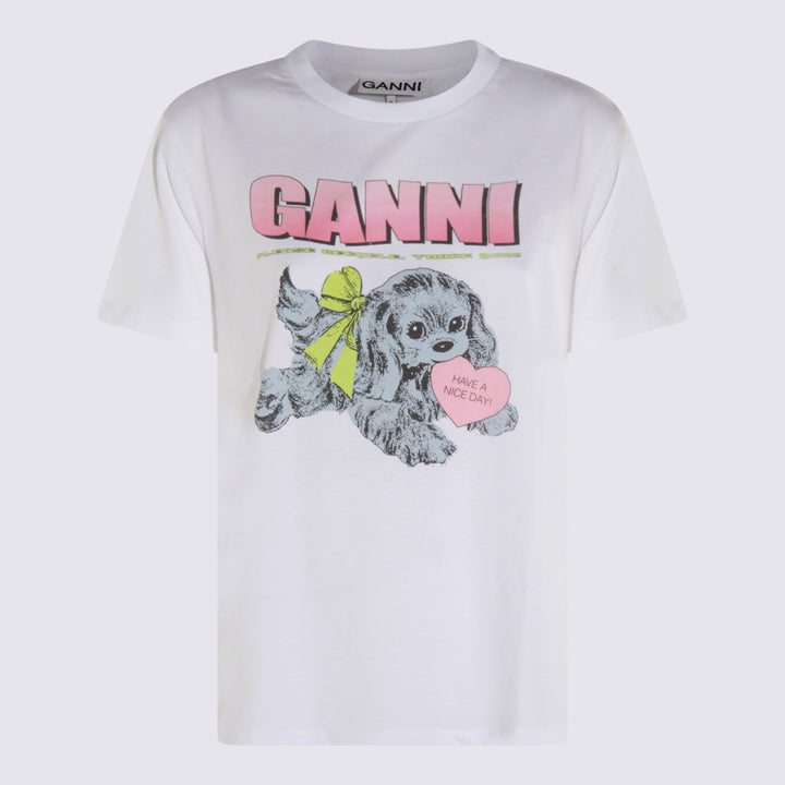 Ganni T-shirts and Polos - Light and natural | 863a9afc163dfd169d88c4beffcedb596d167c78