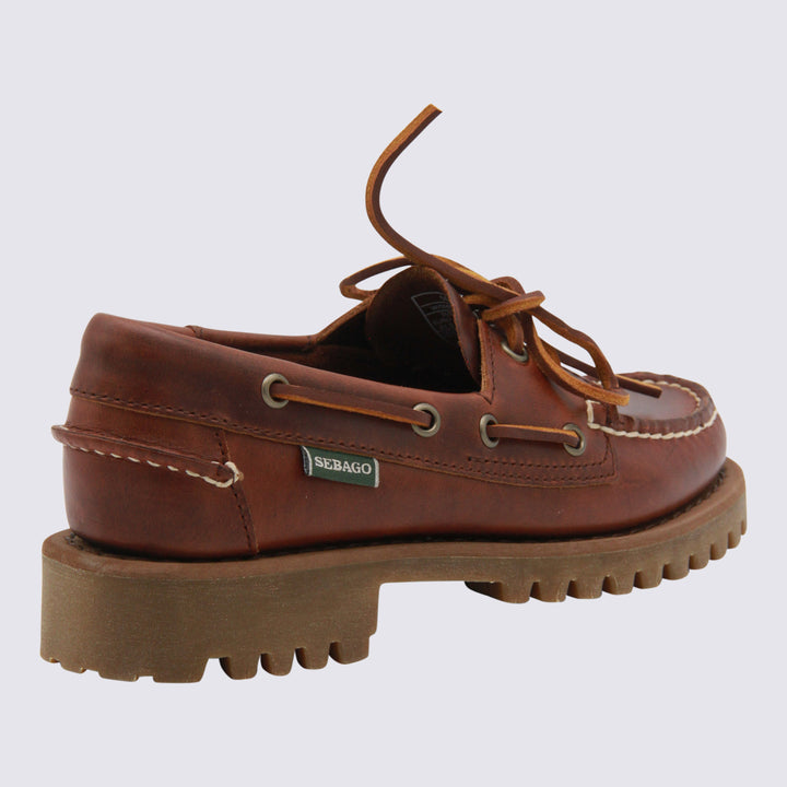 Sebago Flat shoes - BROWN GUM | 680fcef2a4c6b6af673ce30276e0b0b52436c379