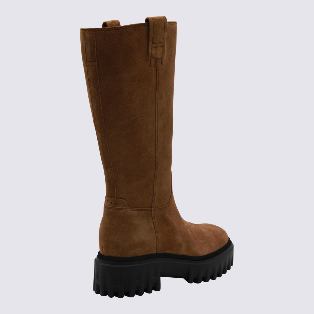 Hogan Boots - Brown | b40c23adc509e7473fbbd794dbe7d5182c78eb69