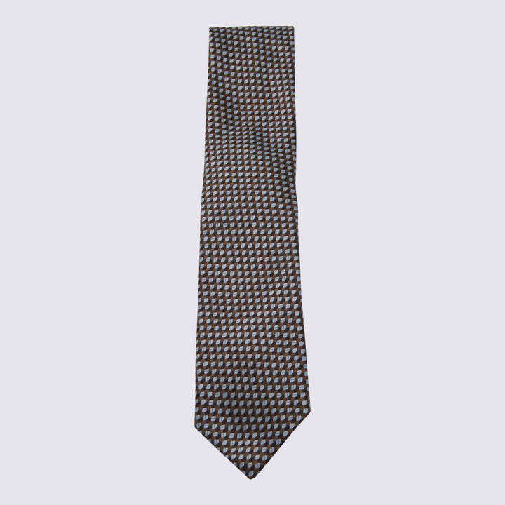 Zegna Ties - Brown | 45ead1a60ccb5c9c9e139b539f71d165964f546b