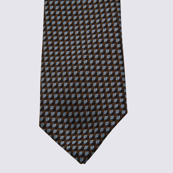 Zegna Ties - Brown | ac1e2c4190caa3f334b7141ffb8b68a567f8bd20