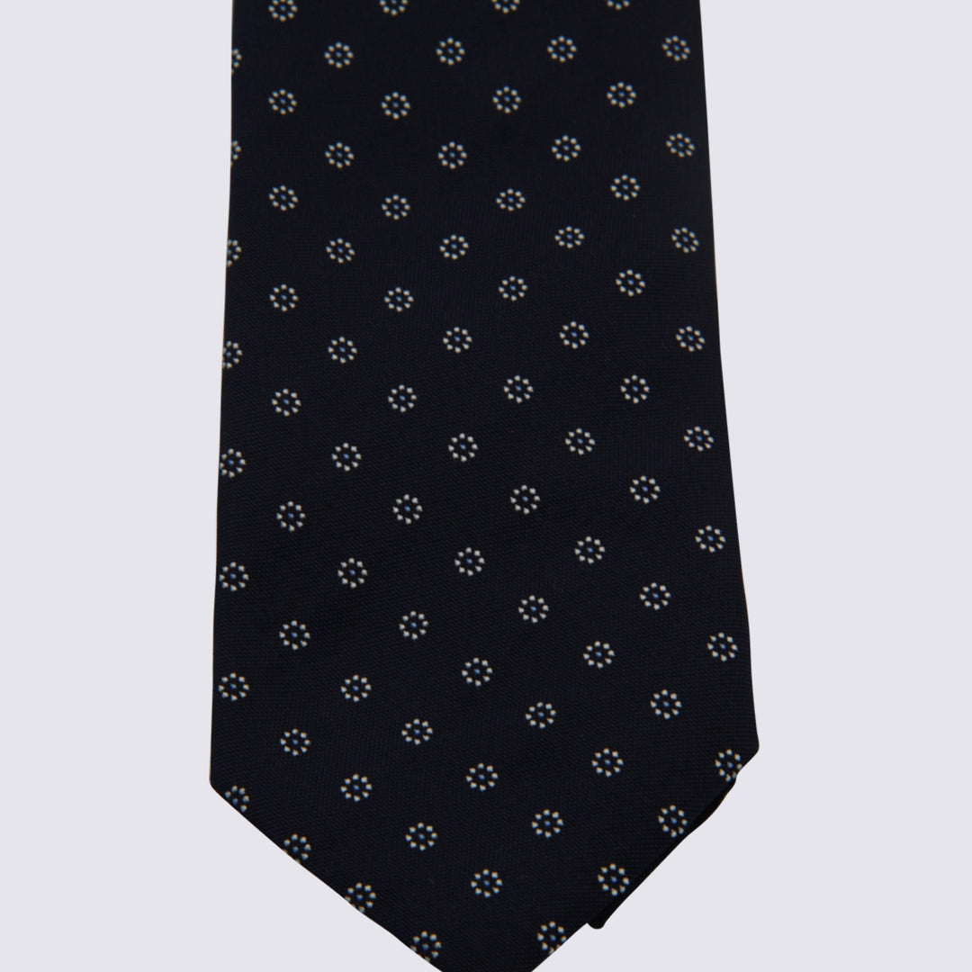 Zegna Ties - Blue and green | 2b5e68048d8ed2801ffbd45ae631b72979903e2b