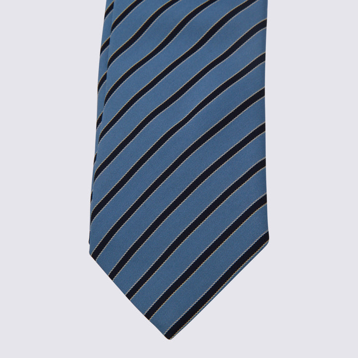 Zegna Ties - Blue and green | 54660d431aaf1648817ce5333e6bf6964917104d