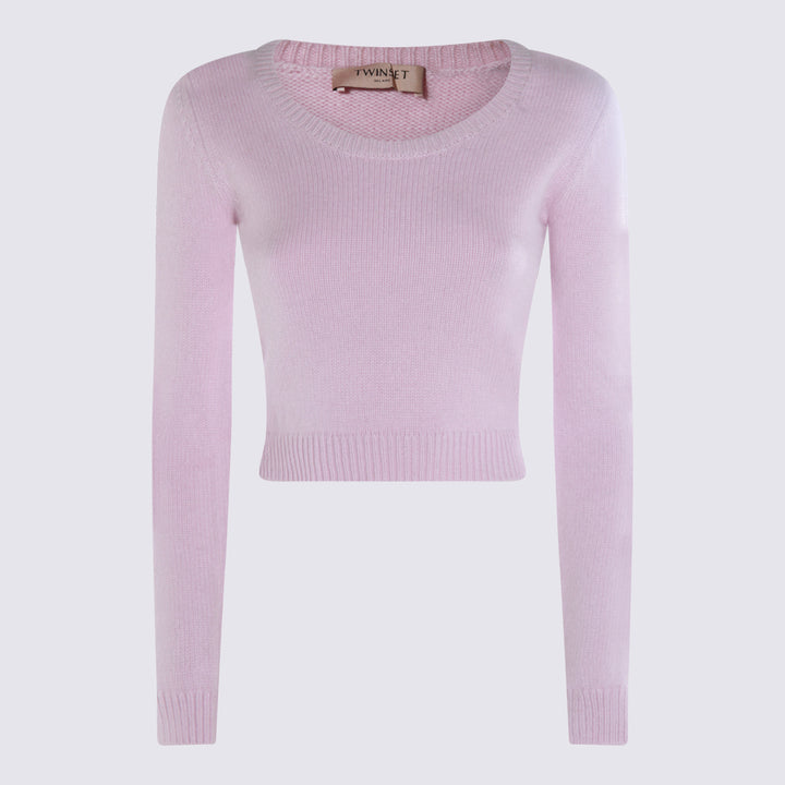 Twin-Set Sweaters - Pink Lavender | 16618af26285b6a7231ce93159e62709899edf6b
