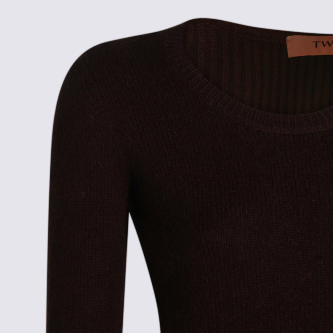 Twin-Set Sweaters - BLACK CHOCOLATE | 00cfc463ca0849c617ed20a2abaa299123f171dd