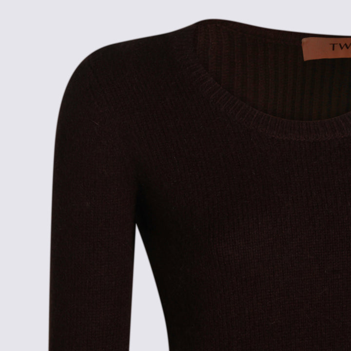 Twin-Set Sweaters - BLACK CHOCOLATE | 00cfc463ca0849c617ed20a2abaa299123f171dd