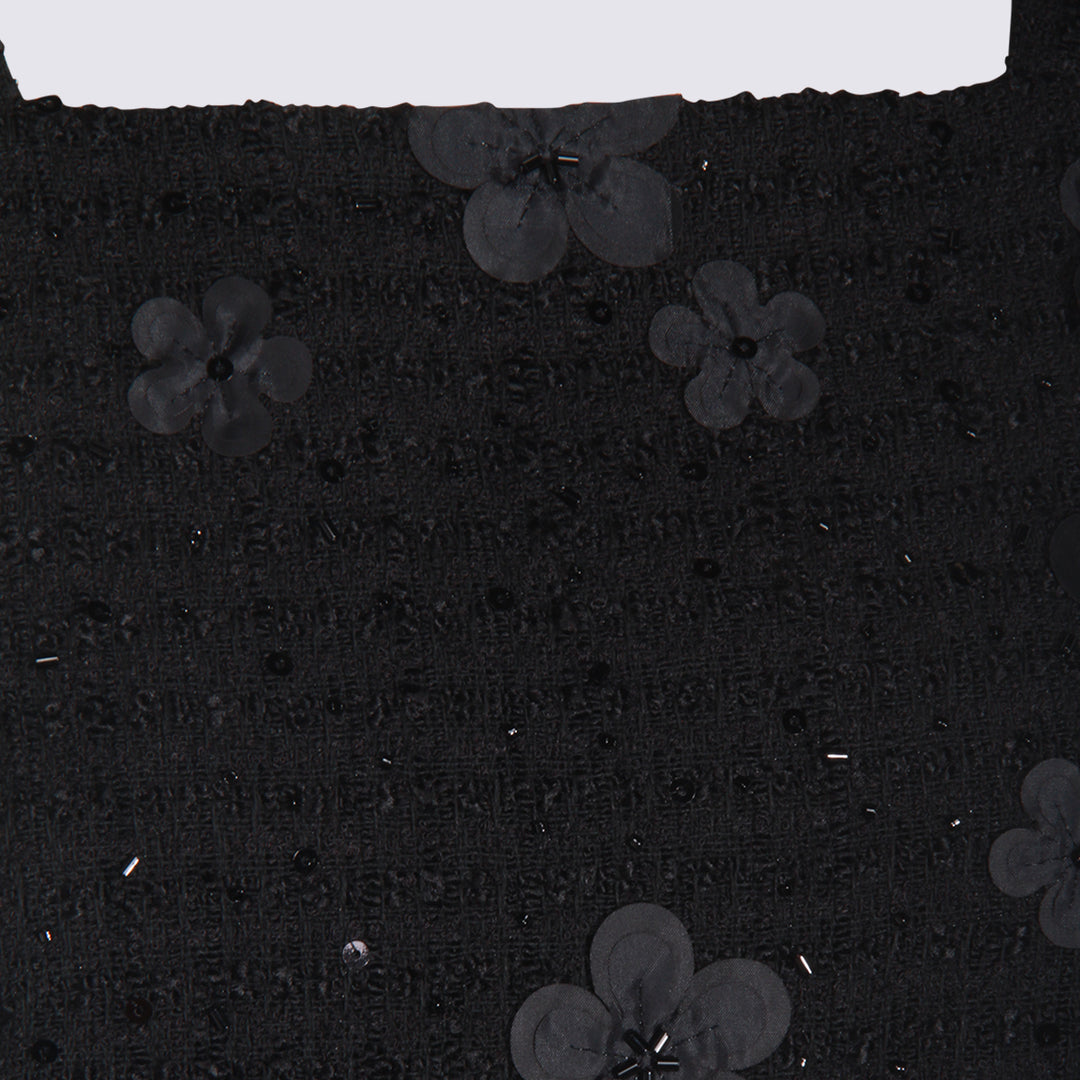 Twin-Set Dresses - BOUCLE'' FIORI NERO | 31209b3a9a53d2749dcea7d21e8b6b426a7c30fb