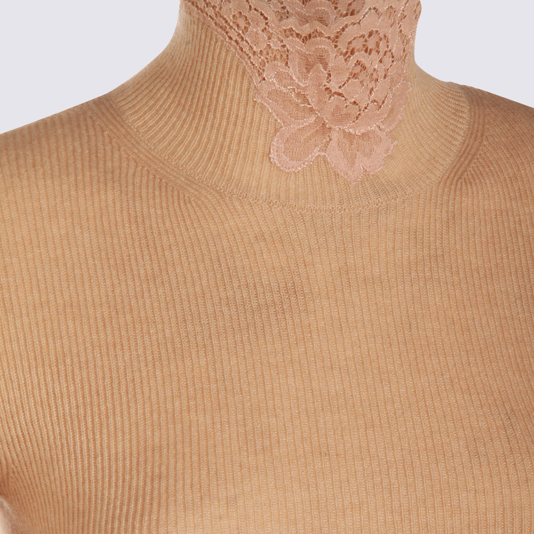 Valentino Sweaters - ALABASTER/ROSE DUST | 75824304839abf015d1e15f62f81bf1385151a8f