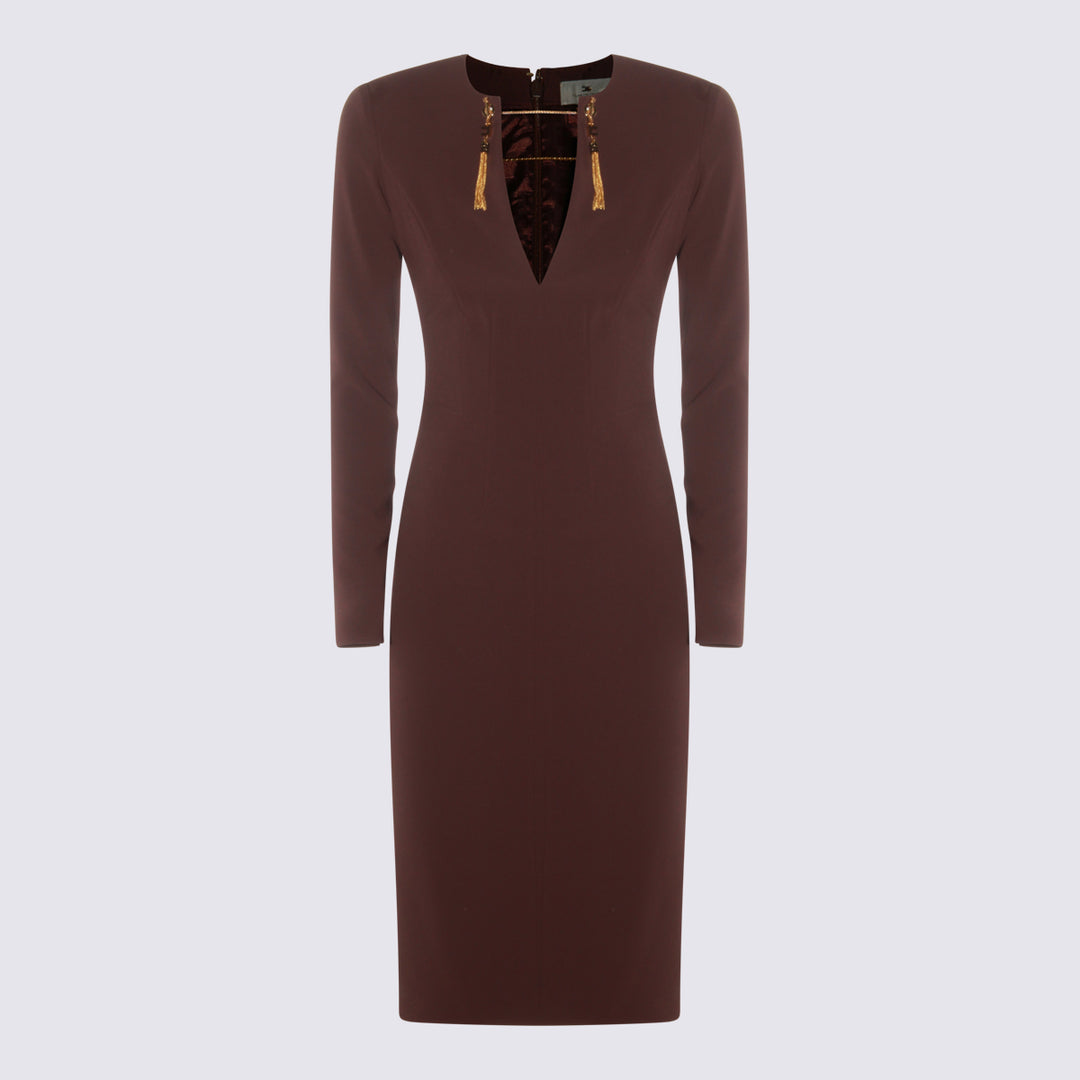 Elisabetta Franchi Dresses - MERLOT | 3bce2f97415906de0347e073662d50c0cf646c49