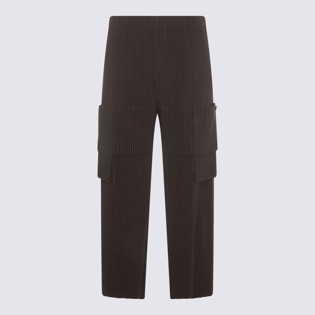 Homme Plisse Issey Miyake Trousers - Blacks and greys | dfb52241b9784c3f625a4fdc79f555516721cc8f