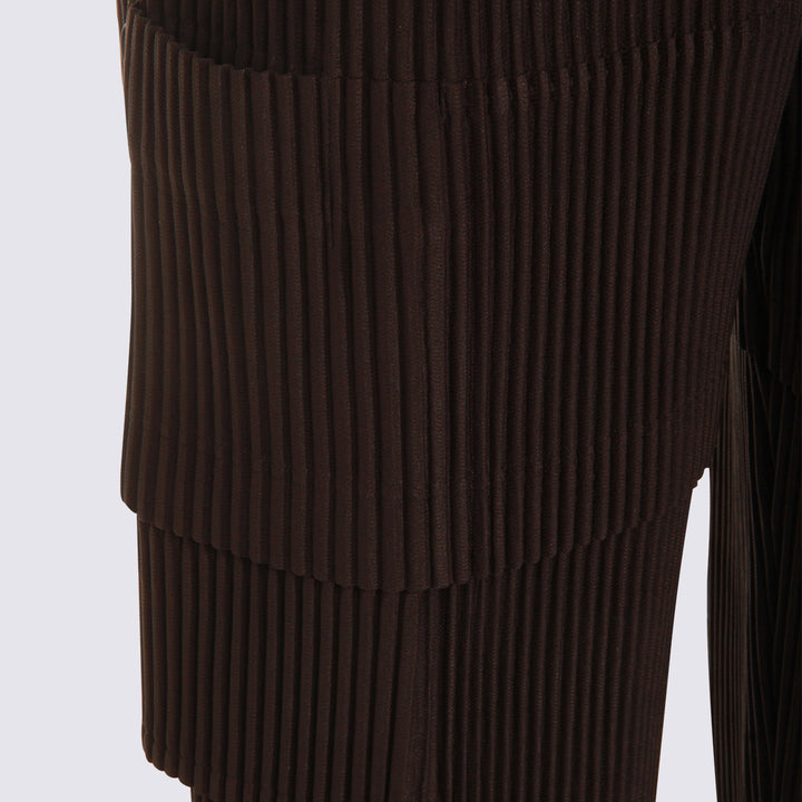 Homme Plisse Issey Miyake Trousers - Blacks and greys | 6ba9b8b000f18d77dd1cc345bf518ce02f8a913f