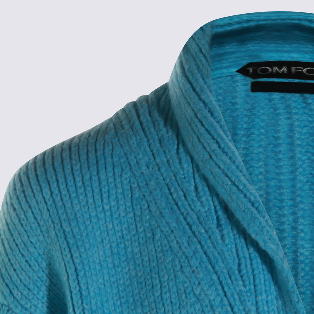 Tom Ford Sweaters - Air Blue | ee398351b6262efcc9b7606ea862e142fb6c8dab