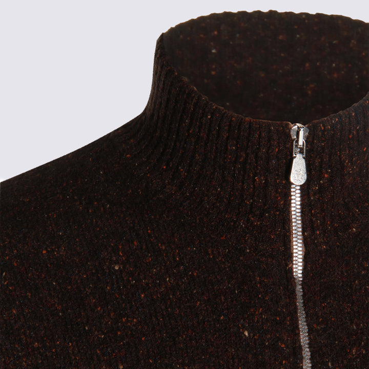 Brunello Cucinelli Sweaters - Brown | 3b650e9cabf5f0fdb88ee667cace1b5570a12cd2