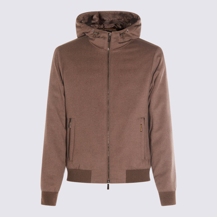 Moorer Coats - NUT | adf0d52e96ec1f66d8d412f4363a05c722c7a85f